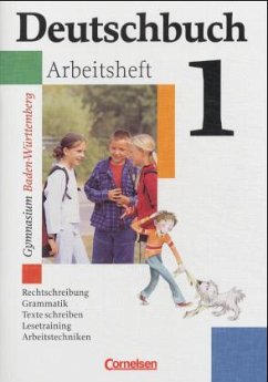 5. Schuljahr, Arbeitsheft / Deutschbuch, Gymnasium Baden-Württemberg 1 - Fingerhut, Margret