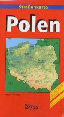 Straßenkarte Polen