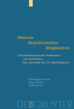 Mimesis - Repräsentation - Imagination - Schönert, Jörg / Zeuch, Ulrike (Hgg.)