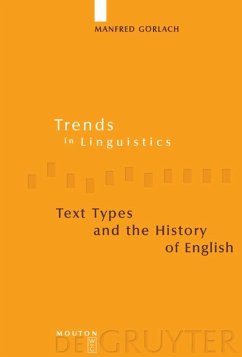 Text Types and the History of English - Görlach, Manfred