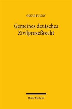 Cover Gemeines deutsches Zivilprozeßrecht