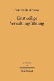 Einstweilige Verwaltungsführung