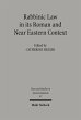 Rabbinic Law in its Roman and Near... - Bild 1