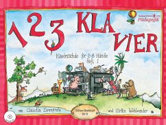 1 2 3 Klavier Heft 1 mit CD - Ehrenpreis, Claudia;Wohlwender, Ulrike