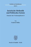 Juristische Methodik und Politisches System.