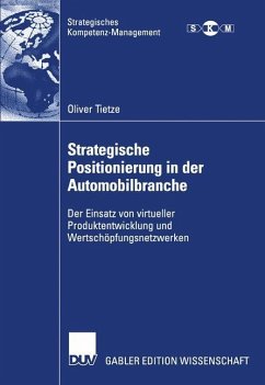 Strategische Positionierung in der Automobilbranche - Tietze, Oliver