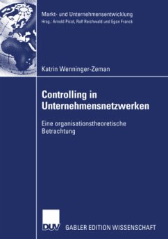 Controlling in Unternehmensnetzwerken - Wenninger-Zeman, Katrin