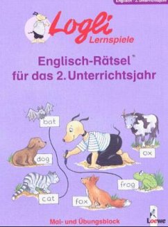 Cover Englisch-Rätsel für das 2. Unterrichtsjahr