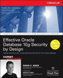 Effective Oracle Database 10g Security by Design - Knox, David