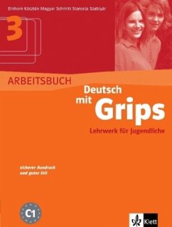 Cover Arbeitsbuch / Deutsch mit Grips Bd.3