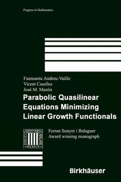 Parabolic Quasilinear Equations Minimizing Linear Growth Functionals - Andreu-Vaillo, F.;Caselles, Vicent;Mazon, José M.