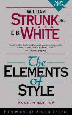 The Elements of Style - Strunk, William, Jr.