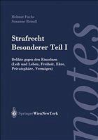 Strafrecht. Besonderer Teil I