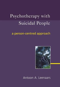 Psychotherapy with Suicidal People - Leenaars, Antoon A.; Leenaars, Antoon Ed.
