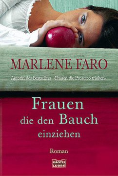 Cover Frauen, die den Bauch einziehen