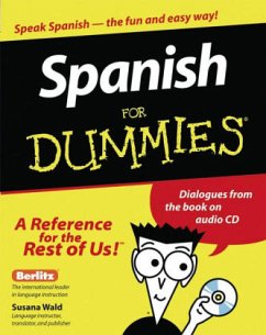 Spanish for Dummies, w. Audio-CD - Wald, Susana; Lorenz, Juergen