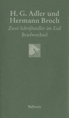 H. G. Adler und Hermann Broch - Adler, H. G.;Broch, Hermann