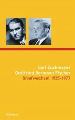 Carl Zuckmayer - Gottfried Bermann Fischer, 2 Teile - Bermann Fischer, Gottfried;Zuckmayer, Carl