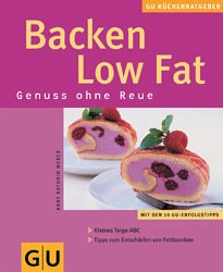 Backen Low Fat - Weber, Anne-Kathrin