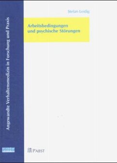 Cover Arbeitsbedingungen und psychische Störungen