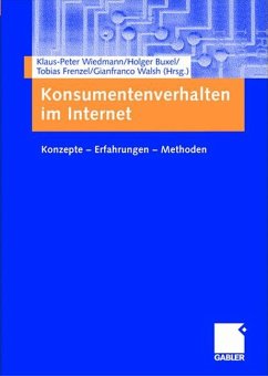 Konsumentenverhalten im Internet - Wiedmann, Klaus-Peter / Buxel, Holger / Frenzel, Tobias / Walsh, Gianfranco (Hgg.)