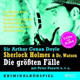 Sherlock Holmes & Dr. Watson, Die größten Fälle, 5 Audio-CDs