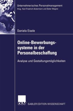 Online-Bewerbungssysteme in der Personalbeschaffung - Eisele, Daniela