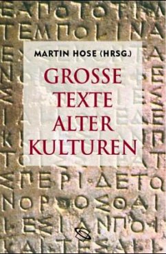Cover Große Texte alter Kulturen