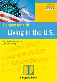 Langenscheidt Living in the U.S., 4 Audio-CDs, Textbook u. Workbook
