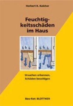 Feuchtigkeitsschäden im Haus - Kalcher, Herbert K.