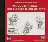 Musik elementar - mit Liedern leicht gelernt, 1 Audio-CD