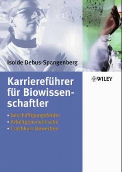 Cover Karriereführer für Biowissenschaftler