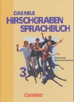 Cover 7. Schuljahr / Das neue Hirschgraben Sprachbuch, Hauptschule Baden-Württemberg Bd.3