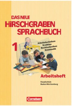 Das neue Hirschgraben Sprachbuch - Werkrealschule Baden-Württemberg - Band 1 / Das neue Hirschgraben Sprachbuch, Hauptschule Baden-Württemberg 1 - Burkhardt, Ursula