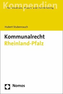Kommunalrecht Rheinland-Pfalz - Gern, Alfons;Stubenrauch, Hubert;Stubenrauch