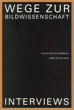 Wege zur Bildwissenschaft - Sachs-Hombach, Klaus