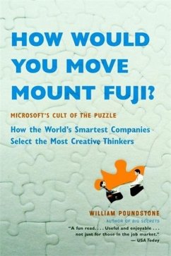 How Would You Move Mount Fuji? - Poundstone, William