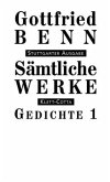 Sämtliche Werke - Stuttgarter Ausgabe. Bd. 1 - Gedichte 1 (Sämtliche Werke - Stuttgarter Ausgabe, Bd. 1) / Sämtliche Werke, Stuttgarter Ausg. Bd.1, Tl.1