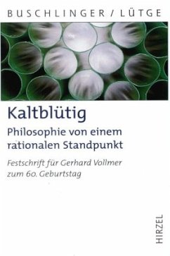 Kaltblütig - Buschlinger, Wolfgang / Lütge, Christoph (Hgg.)