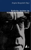 Badische Juristen im Widerstand (1933-1945)