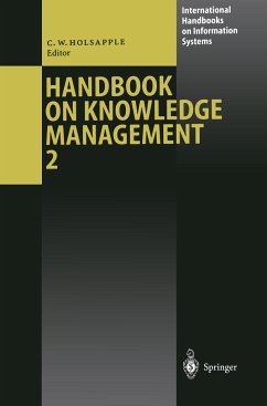 Handbook on Knowledge Management 2 - Holsapple, Clyde W. (ed.)