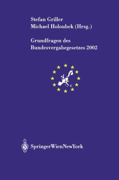 Grundfragen des Bundesvergabegesetzes 2002