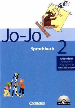 2. Schuljahr, Arbeitsheft mit Vereinfachter Ausgangsschrift, m. CD-ROM / Jo-Jo, Sprachbuch, Allgemeine Ausgabe - Brunold, Frido