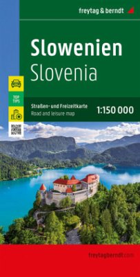 Freytag & Berndt Autokarte Slowenien / Slovenija / Slovenie. Slovenia. Slovénie