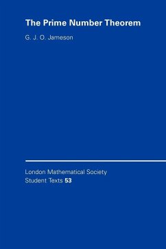 The Prime Number Theorem - Jameson, G. J. O.