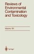 Reviews of Environmental Contamination... - Bild 1
