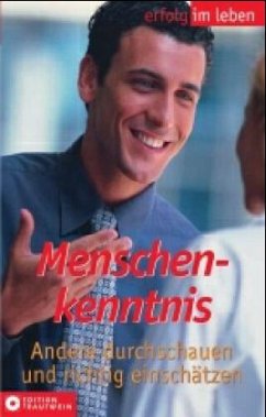 Cover Menschenkenntnis