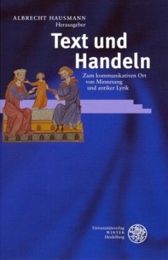 Text und Handeln - Hausmann, Albrecht (Hrsg.)