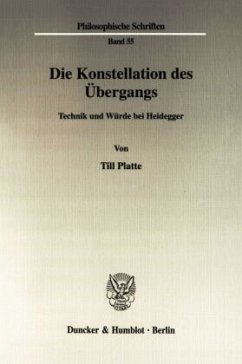 Cover Die Konstellation des Übergangs.