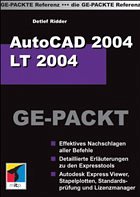 AutoCAD 2004, LT 2004 GE-PACKT - Ridder, Detlef